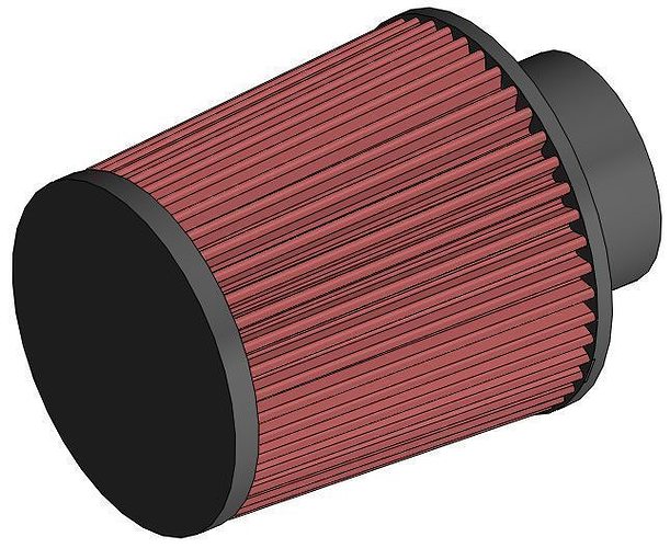cone-air-filter-3d-model-stl-sldprt-sldasm-slddrw